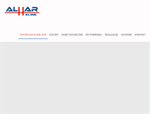 Tablet Screenshot of alhar.pl